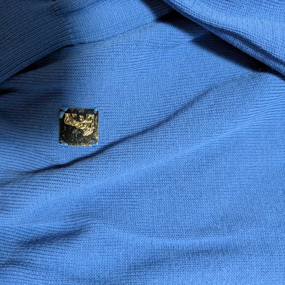 Mens Blue Versace Collection Sweater Size Medium - Picture 2 of 5